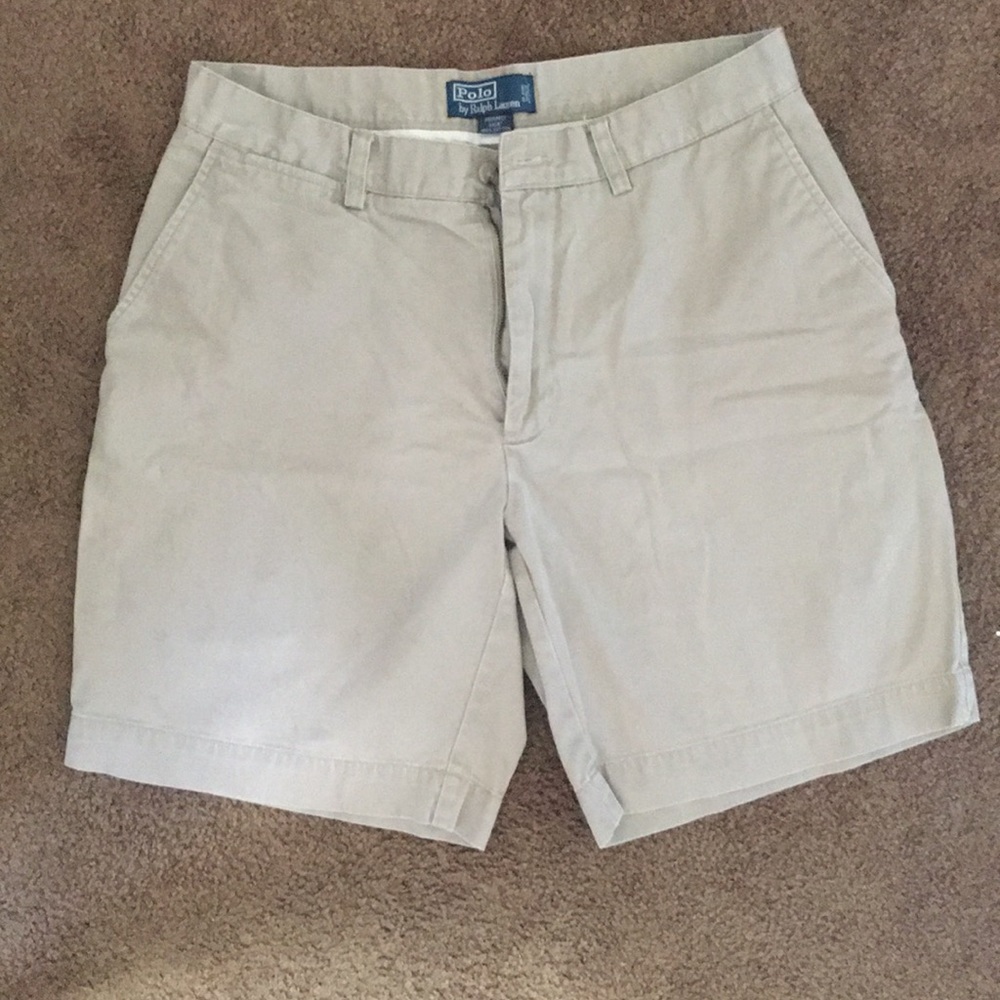 Polo khaki shorts